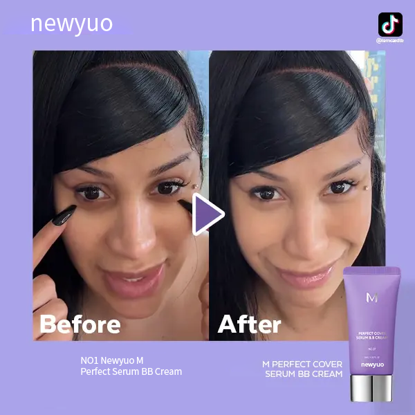 💝Final 3 Hours: 60%OFF🔥Perfect Cover Serum BB Cream With Free Brush