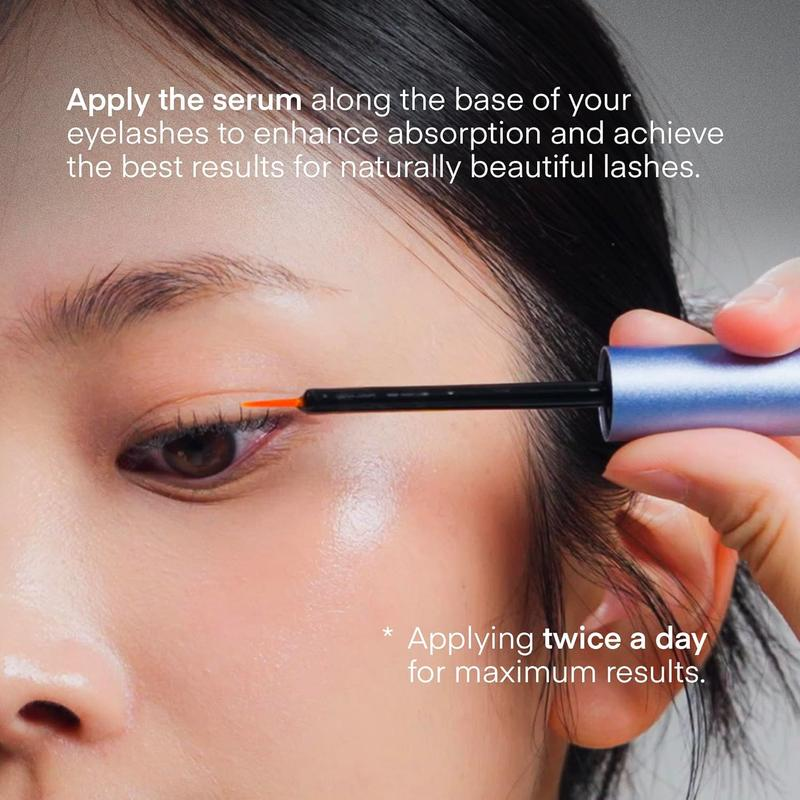 🔥Final 3 hours 75% OFF: Advanced Eyelash Serum for Thicker, Longer, Fuller Eyelashes and Eyebrows - Grow Luscious Lashes with Brow Enhancer
