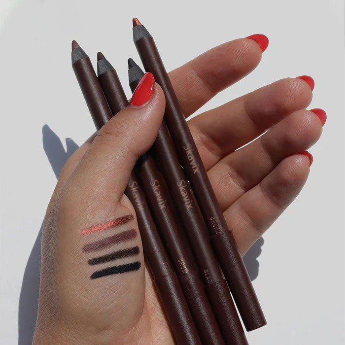 24 HR Waterproof Eyeliner Duo Sharpenable Eye Pencil 2.0