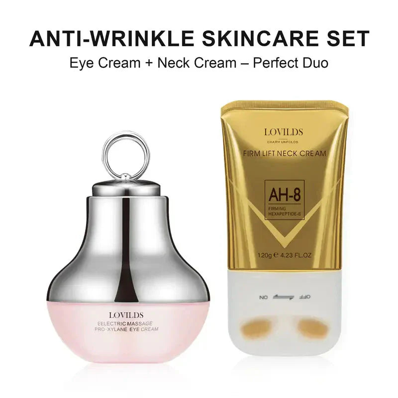 ✨✨LAST DAY 65 % OFF)ANTI-WRINKLE SKINCARE SET Eye Cream + Neck Cream-Perfect Duo