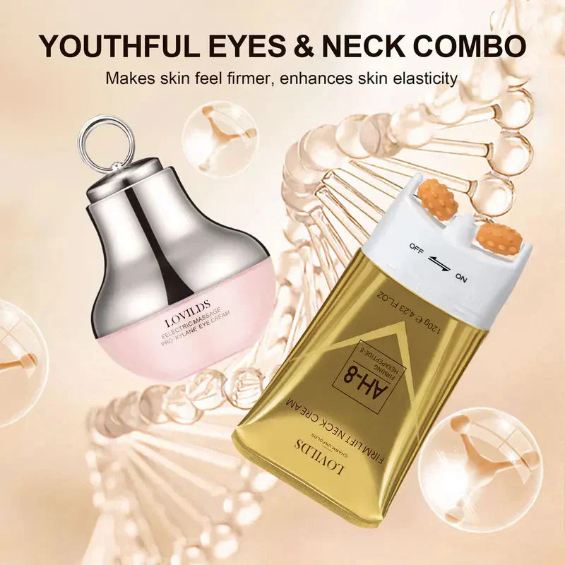 ✨✨LAST DAY 65 % OFF)ANTI-WRINKLE SKINCARE SET Eye Cream + Neck Cream-Perfect Duo