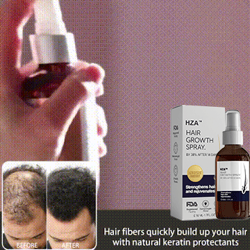 🌿LAST DAY PROMOTION - 70% OFF🌿 HZA™ Natural Hair Regrowth Spray