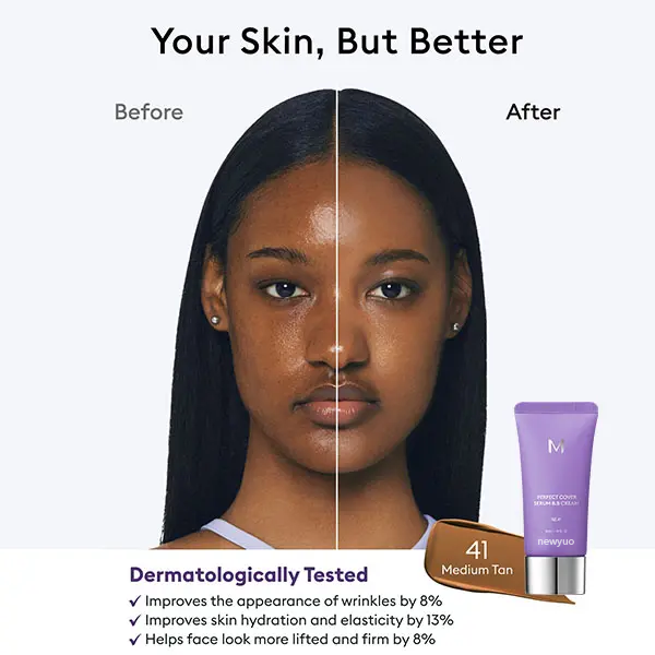 💝Final 3 Hours: 60%OFF🔥Perfect Cover Serum BB Cream With Free Brush