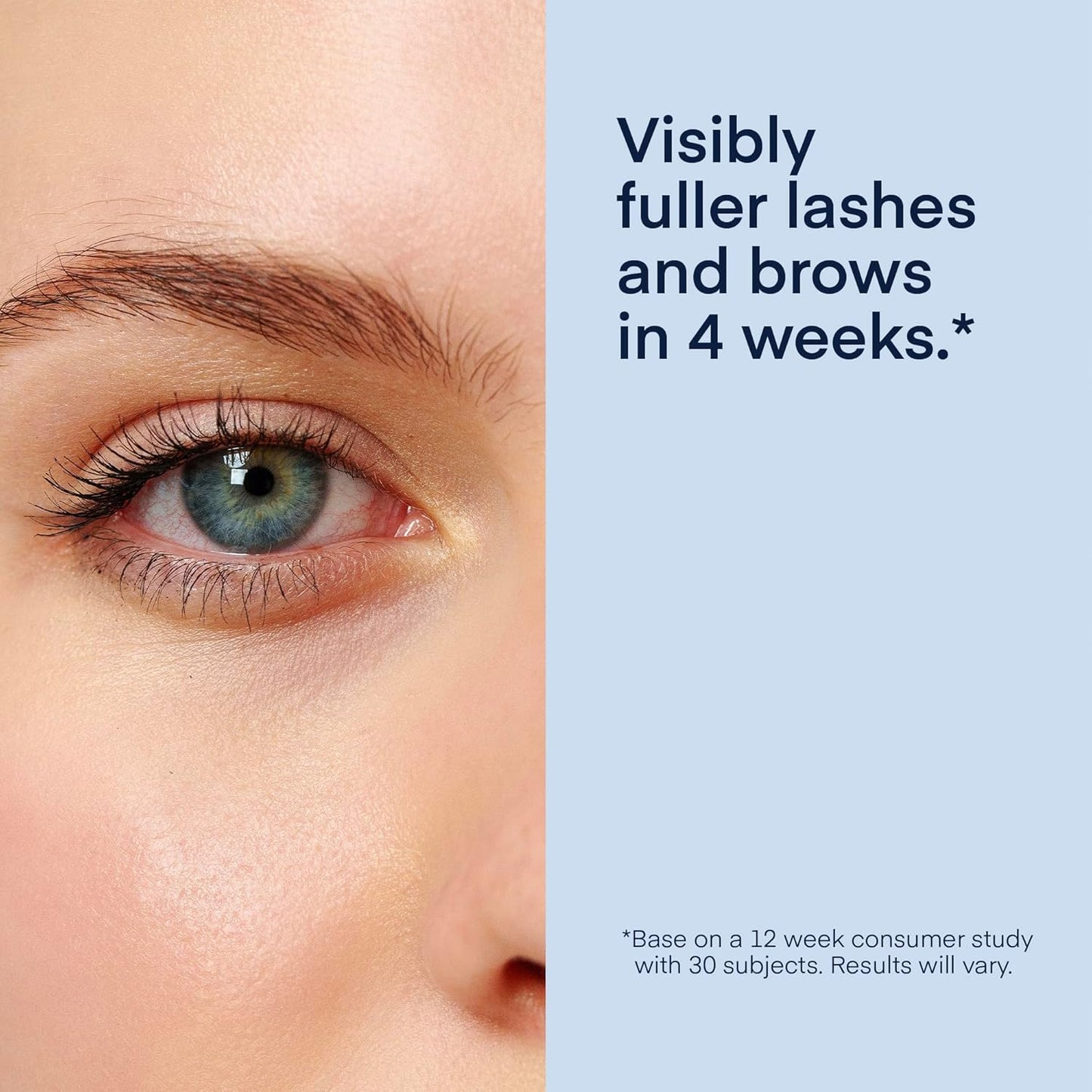 🔥Final 3 hours 75% OFF: Advanced Eyelash Serum for Thicker, Longer, Fuller Eyelashes and Eyebrows - Grow Luscious Lashes with Brow Enhancer