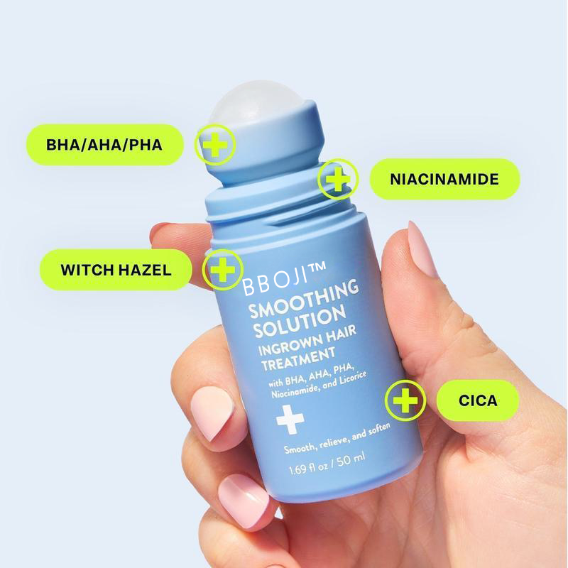 🔥 🔥🔥Only 3 Hours Left! 60% OFF Smoothing Solution Ingrown Hair Treatment: Glide Your Way to Silky-Smooth, Bump-Free Skin