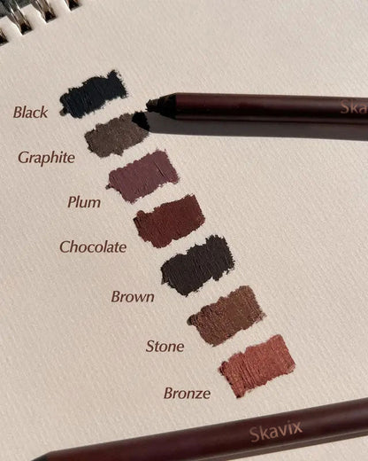 24 HR Waterproof Eyeliner Duo Sharpenable Eye Pencil 2.0