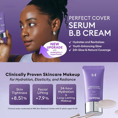 💝Final 3 Hours: 60%OFF🔥Perfect Cover Serum BB Cream With Free Brush
