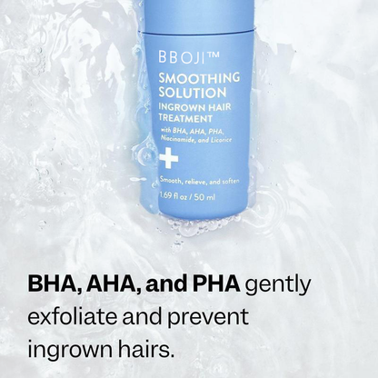 🔥 🔥🔥Only 3 Hours Left! 60% OFF Smoothing Solution Ingrown Hair Treatment: Glide Your Way to Silky-Smooth, Bump-Free Skin